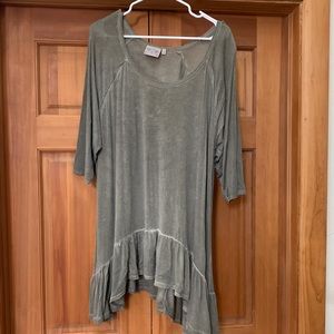 Army green tunic